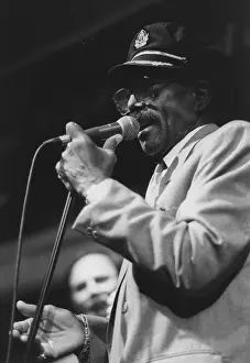 Edinburgh Prints: Doc Cheatham, Edinburgh Jazz Festival, 1988. Creator: Brian Foskett