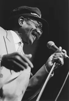 Edinburgh Prints: Doc Cheatham, Edinburgh Jazz Festival, 1988. Creator: Brian Foskett