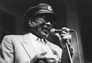 Edinburgh Prints: Doc Cheatham, Edinburgh Jazz Festival, 1988. Creator: Brian Foskett
