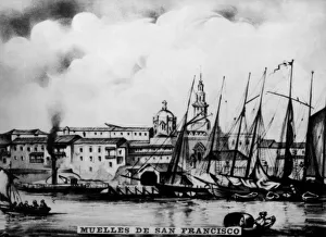 Docks of San Francisco, (19th century), 1920s