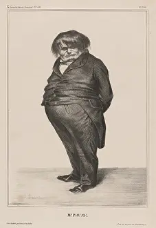 Docteur Prunelle, 1833. Creator: Honore Daumier