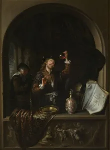 Studying Prints: The Doctor, 1650-1669. Creator: Unknown