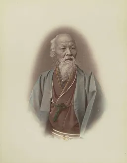 Vignette Prints: Doctor, 1870s-1890s. Creator: Kusakabe Kimbei