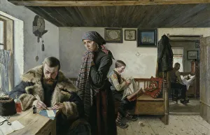 Sickbed Prints: The Doctor Calls. Creator: Karl Aspelin