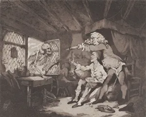 Jukes Francis Prints: The Doctor Dismissing Death, September 15, 1785. September 15, 1785