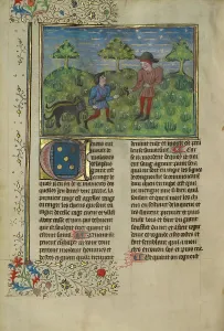 Veterinarian Prints: A Doctor, a Hunter, and Three Sick Dogs; Livre de la Chasse