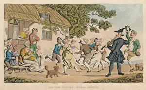 Doctor Syntax Gallery: Doctor Syntax - Rural Sports, 1820. Artist: Thomas Rowlandson