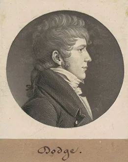 Charles B J Fevret Prints: Dodge, 1808. Creator: Charles Balthazar Julien Fevret de Saint-Memin