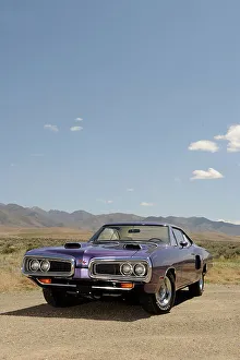 Dodge Coronet Hemi Rt 1970 Prints: Dodge Coronet Hemi RT 1970. Artist: Simon Clay
