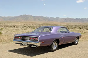 Dodge Coronet Hemi Rt 1970 Prints: Dodge Coronet Hemi RT 1970. Artist: Simon Clay