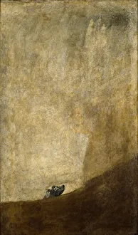 The Dog. Artist: Goya, Francisco, de (1746-1828)