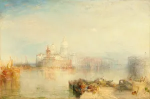 Santa Salute Prints: The Dogana and Santa Maria della Salute, Venice, 1843. Creator: JMW Turner
