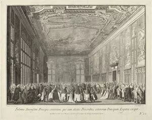 Ambassador Gallery: The Doge Entertains Foreign Ambassadors at a Banquet, 1763 / 1766