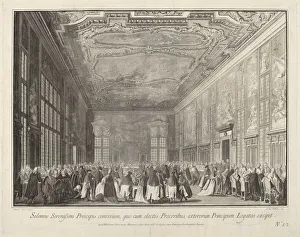 Ambassador Gallery: The Doge Entertains Foreign Ambassadors at a Banquet, 1763 / 1766