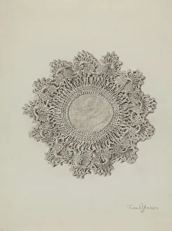 Frank Nelson Prints: Doily, 1935/1942. Creator: Frank Nelson