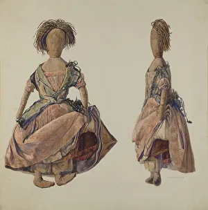 Doll, 1935/1942. Creator: Florence Milto