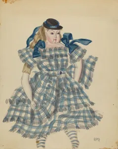 Bois Raoul Du Gallery: Doll, 1935 / 1942. Creator: Raoul Du Bois