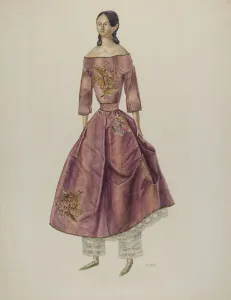 Dolls Clothes Gallery: Doll, 1935 / 1942. Creator: Stanley Mazur