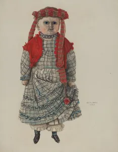 Dolls Clothes Gallery: Doll, 1938. Creator: Walter Praefke