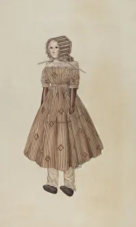 Sepia Collection: Doll, 1940. Creator: Charles Goodwin