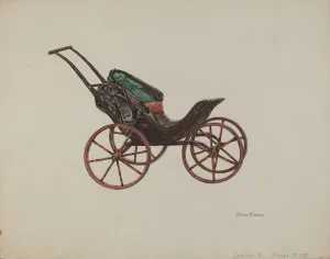 Alfonso Moreno Gallery: Doll Buggy, 1935 / 1942. Creator: Alfonso Moreno