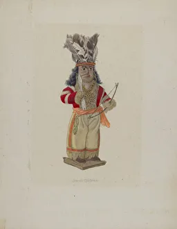 Gielens Jacob Prints: Doll, c. 1936. Creator: Jacob Gielens