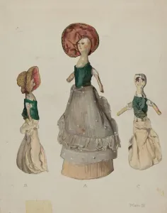 Doll, c. 1936. Creator: Jane Iverson