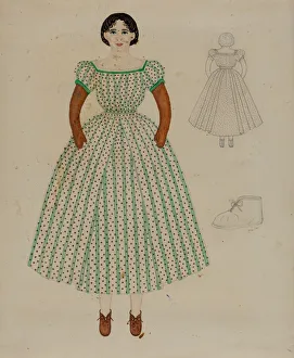 Famularo Marie Prints: Doll, c. 1936. Creator: Marie Famularo