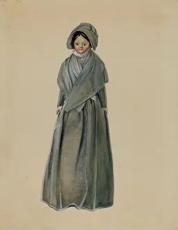 Doll, c. 1936. Creator: Mina Lowry