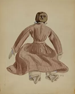 Bois Raoul Du Gallery: Doll, c. 1936. Creator: Raoul Du Bois