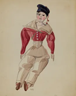 Doll, c. 1936. Creator: Raoul Du Bois