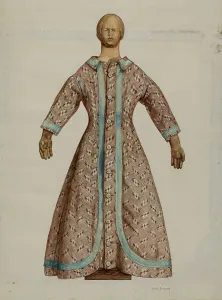 Doll, c. 1937. Creator: Helen Bronson