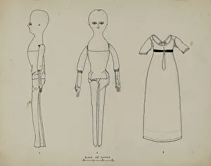 Francis Law Durand Prints: Doll, c. 1939. Creator: Francis Law Durand
