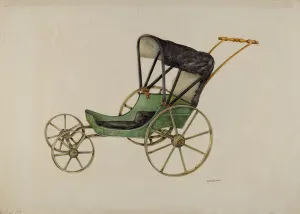 Doll Carriage, c. 1939. Creator: Peter Connin
