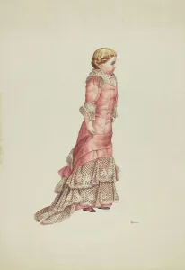 Porcelain Doll Prints: Doll - Carrie, 1935/1942. Creator: Hal Blakeley