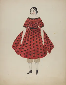 Doll with China Head, 1935 / 1942. Creator: Mary Fitzgerald