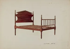 Doll Cradle, c. 1939. Creator: Leslie Macklem