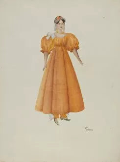 Fashionable Gallery: Doll - 'Hepzibah', c. 1939. Creator: Josephine C. Romano