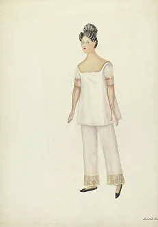 Porcelain Doll Prints: Doll: Lydia Sherman, 1935/1942