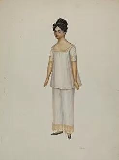 Undergarments Collection: Doll - 'Lydia Sherman', c. 1937. Creator: Josephine C. Romano