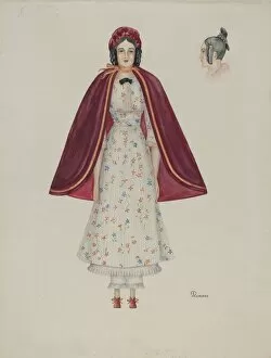 Hairdo Collection: Doll - 'Narcissa Savery', c. 1937. Creator: Josephine C. Romano