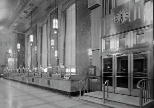 Dollar Savings Bank, Grand Concourse, New York, 1946. Creator: Gottscho-Schleisner, Inc