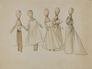 Dolls, c. 1936. Creator: Rosalia Lane