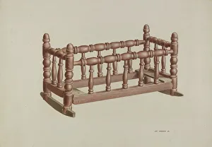 Brennan Joe Prints: Doll's Cradle, 1935/1942. Creator: Joe Brennan