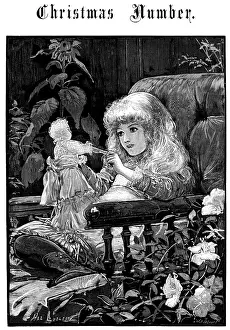 Palmer Prints: Dolly, Isn't Christmas Jolly?