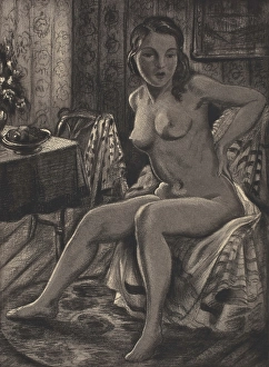 Getting Ready Prints: Dolores, c1920-1940. Creator: Emil Ganso