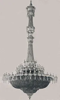 Henry D Prints: The Dome Chandelier, 1939