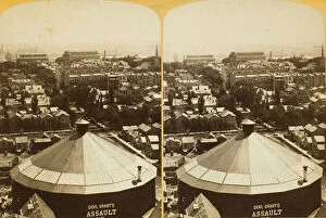 From Dome of Exposition Building, looking South, 1880/89. Creator: Henry Hamilton Bennett