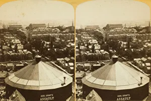 From Dome of Exposition Building, looking South, 1880 / 89. Creator: Henry Hamilton Bennett