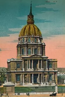 Papeghin Gallery: The Dome of Les Invalides, Paris, c1920